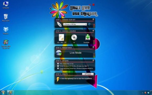 Linux Live USB Creator: y crea tu propio pendrive con Linux Live
