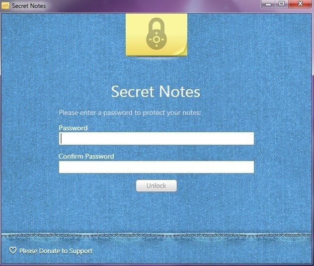 Secret Notes Guarda Tus Post Its Con Contrasena En El Escritorio