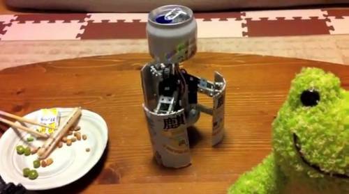 Robot Lata De Cerveza: Transformers