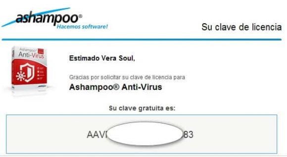 Licencia Ashampoo Antivirus