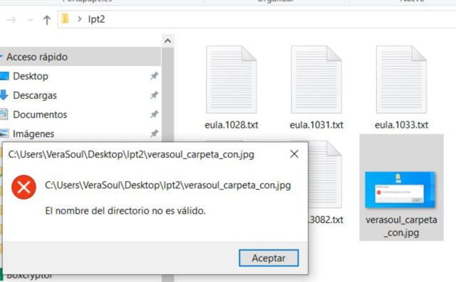 Carpeta Segura Windows