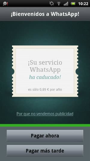 WhatsApp cobra